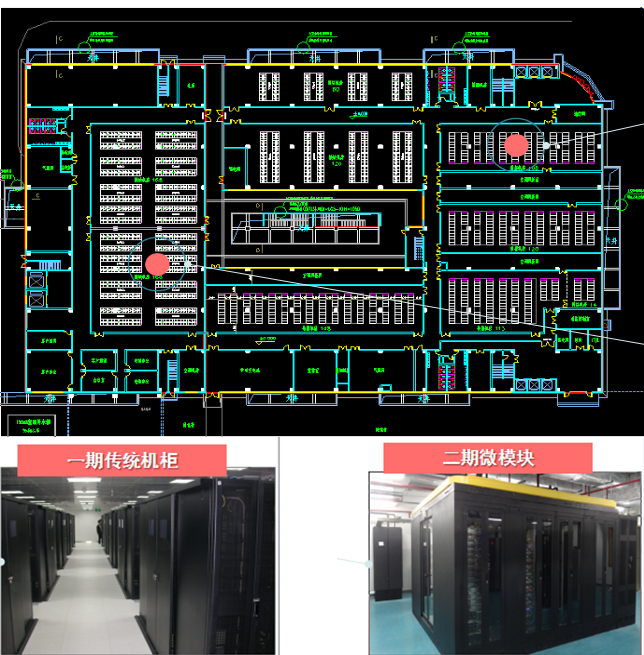 全網(wǎng)數(shù)據(jù)機房平面圖